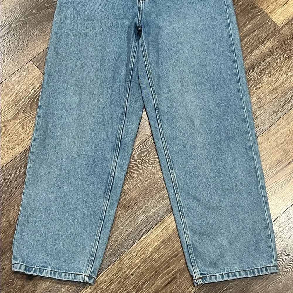 VANS Check-5 Baggy Denim Pants Color: Stonewash Blue